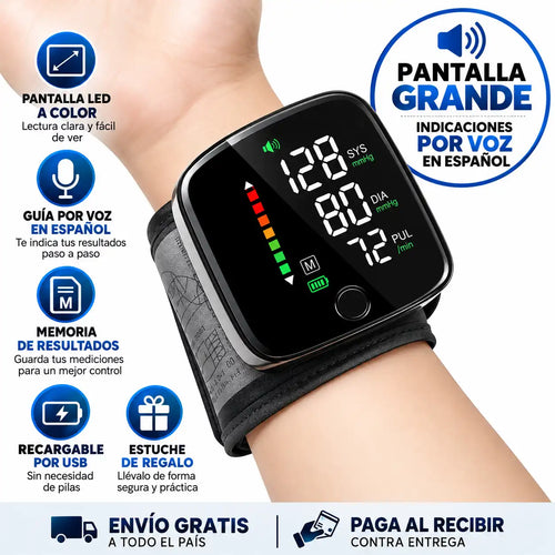 TensiPro™ - Tu presión bajo control en segundos