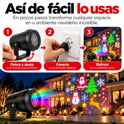 Proyector Navideño LED