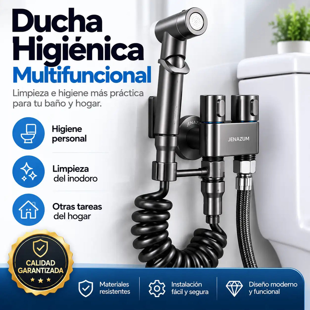 Ducha Higiénica Multifuncional